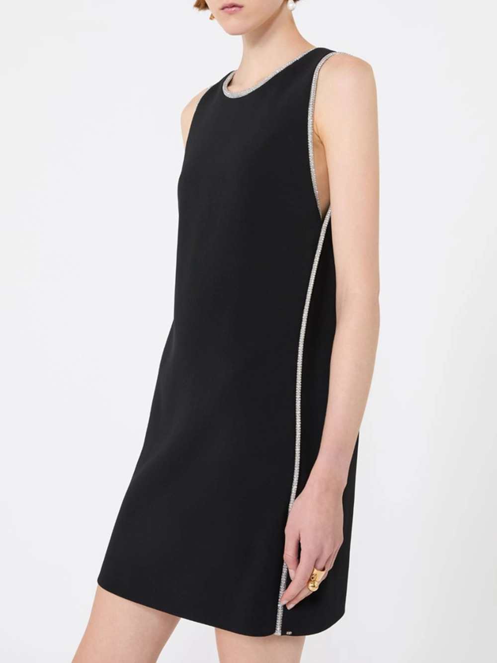 Sportmax Women Stretch Viscose Dress - Black