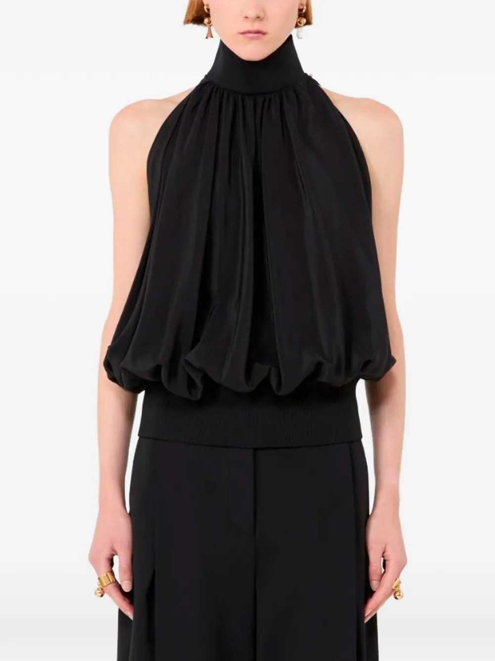 SPORTMAX Sportmax Women Silk Halter-Neck Top