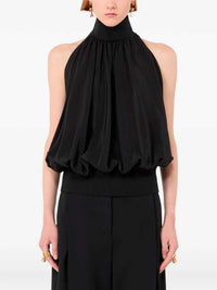 SPORTMAX Sportmax Women Silk Halter-Neck Top