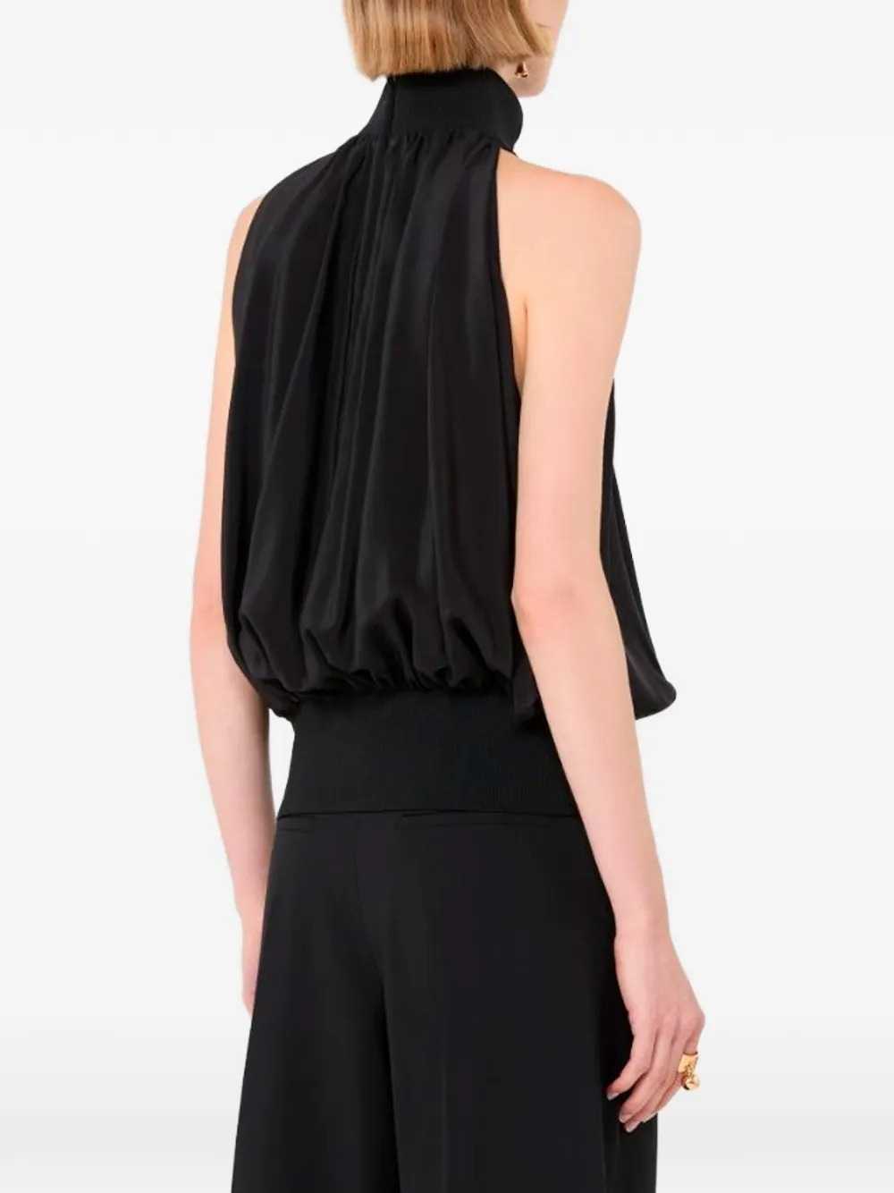 SPORTMAX Sportmax Women Silk Halter-Neck Top