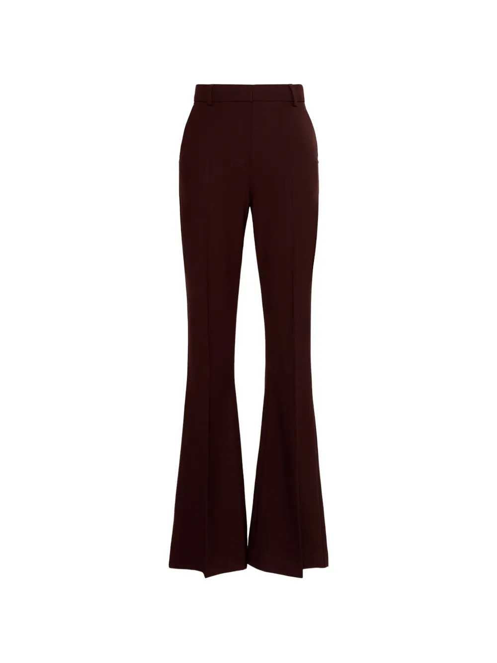 Sportmax Women Flared Trousers With Pressed Crease