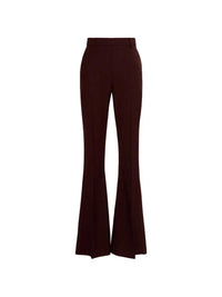 Sportmax Women Flared Trousers With Pressed Crease