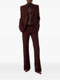 Sportmax Women Flared Trousers With Pressed Crease