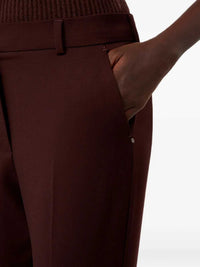 Sportmax Women Flared Trousers With Pressed Crease