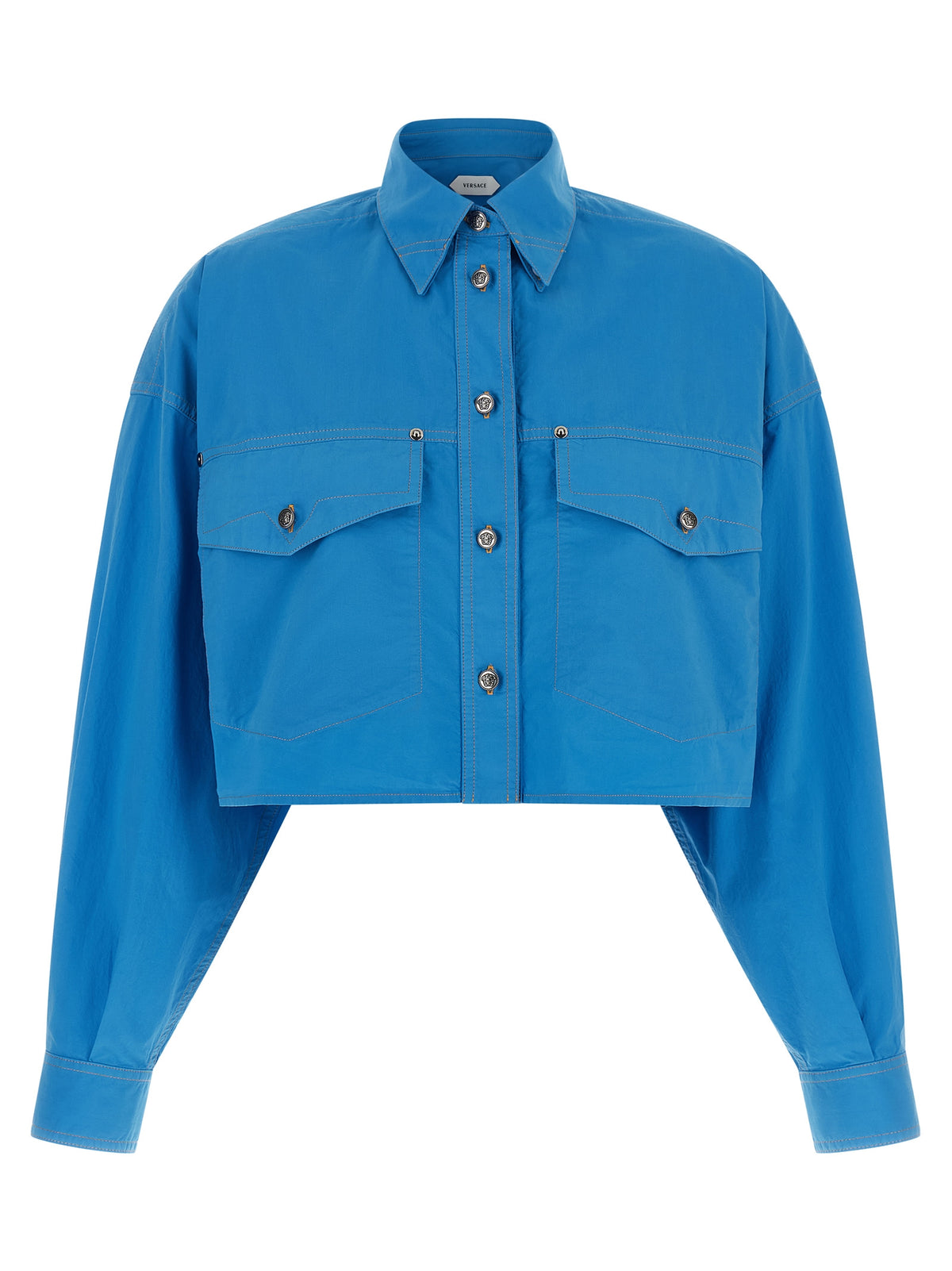 Versace Women 'Medusa' Button Shirt