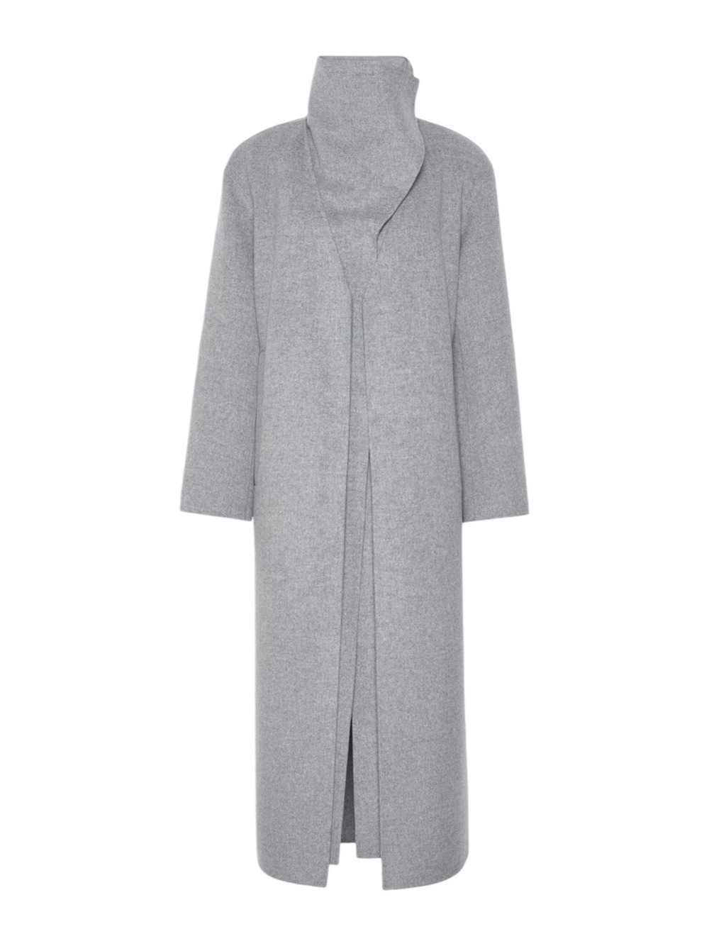 SPORTMAX Sportmax Women Pure Wool Long Coat - Mid-Grey