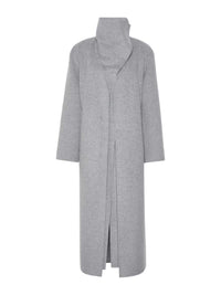 SPORTMAX Sportmax Women Pure Wool Long Coat - Mid-Grey