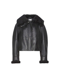 Sportmax Women Padded Leather Jacket - Black