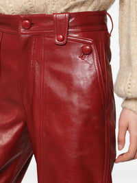 MARANT Marant Women Valka Leather Trousers
