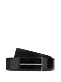 TOM FORD Tom Ford Men Reversible Belt With T-Buckle