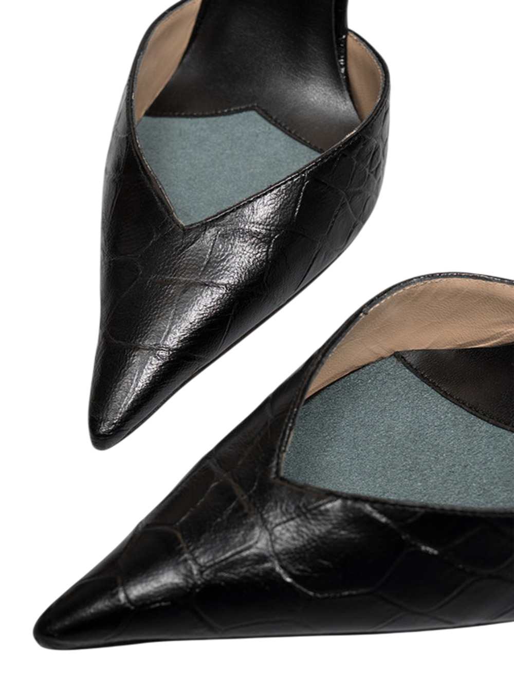Tom Ford Women Selen Crocodile-Effect Leather Pumps