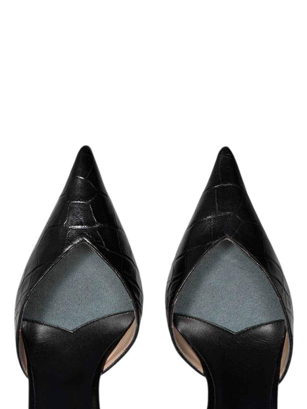Tom Ford Women Selen Crocodile-Effect Leather Pumps