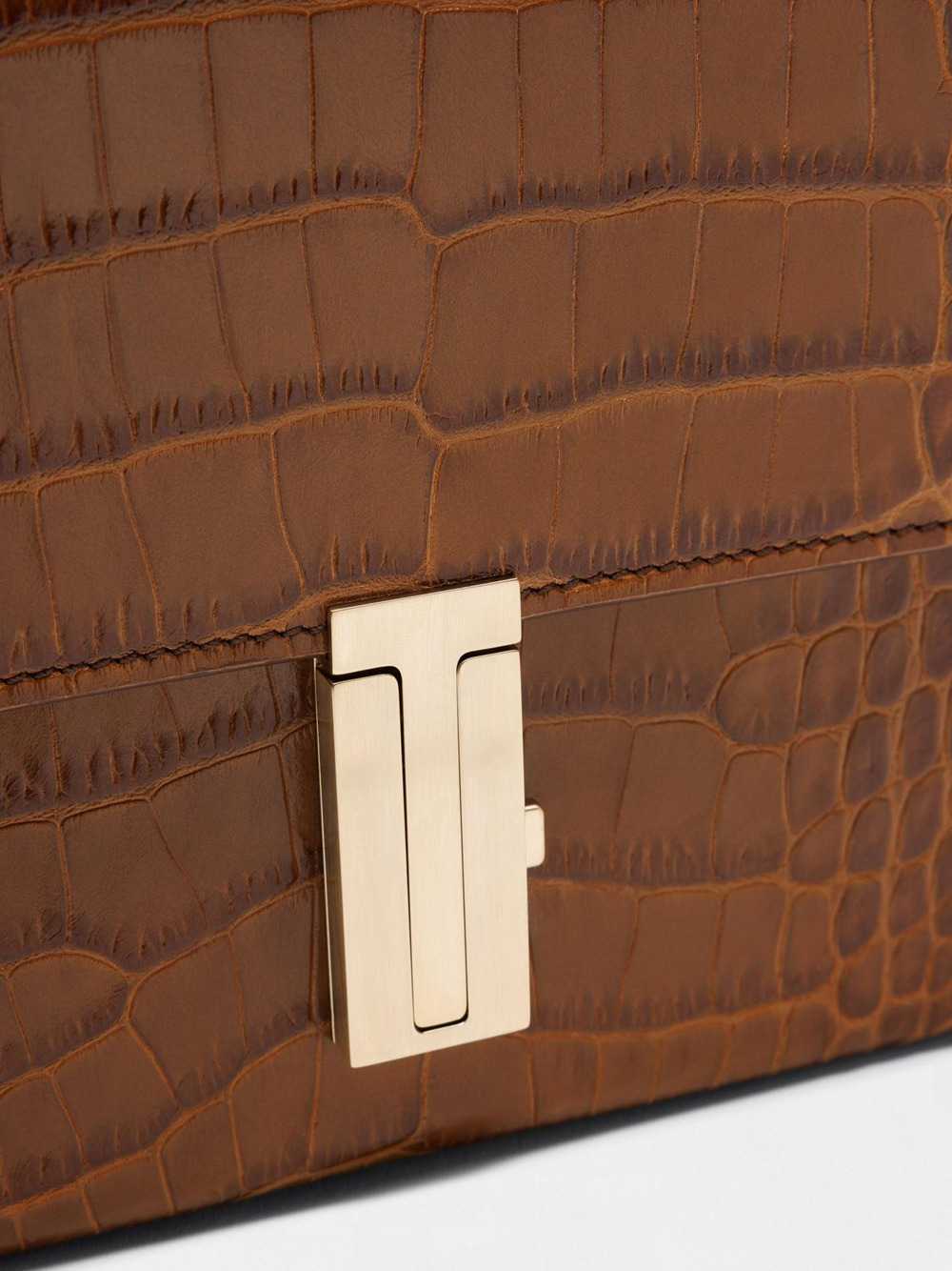 Tom Ford Women Mia Mini Bag In Crocodile-Embossed Textured Leather