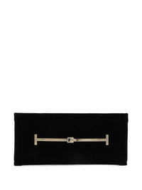 Tom Ford Women Velvet Clutch With T-Strap