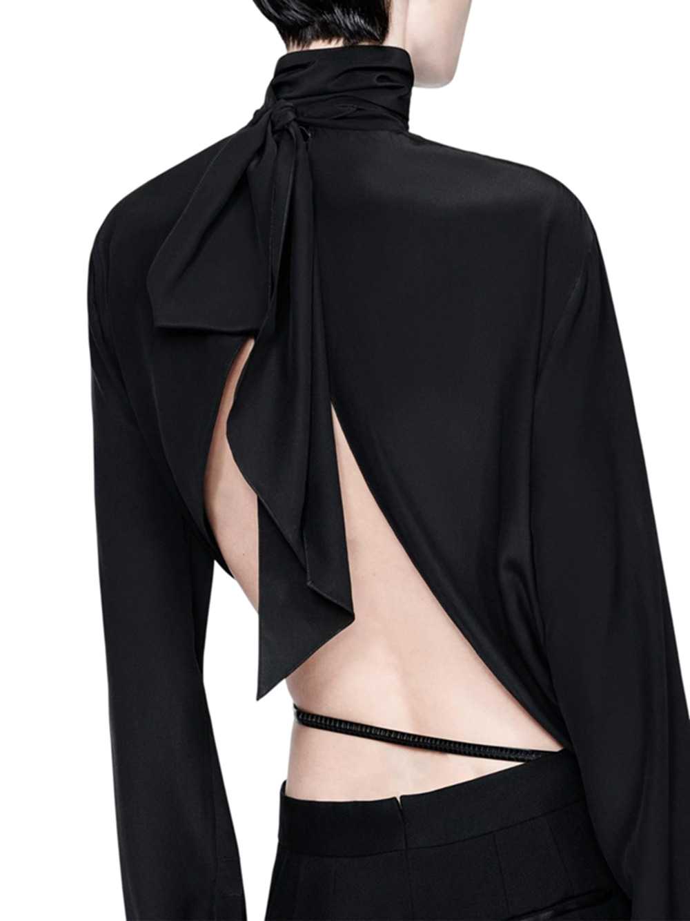 Tom Ford Women Washed Silk Tuxedo-Style Jumpsuit With Belt Detail