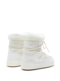 MOON BOOT Moon Boot Women White Ltrack Low Faux-Fur Boots