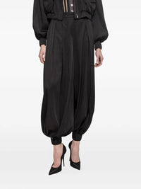 Nissa Women High-Waisted Satin Trousers