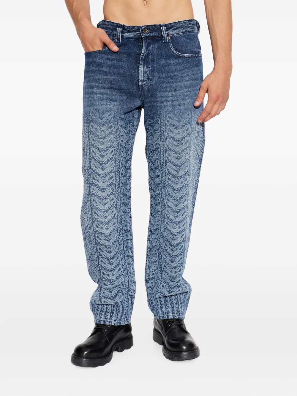 Diesel Men 2024 D-Macs-S8 Printed Jeans