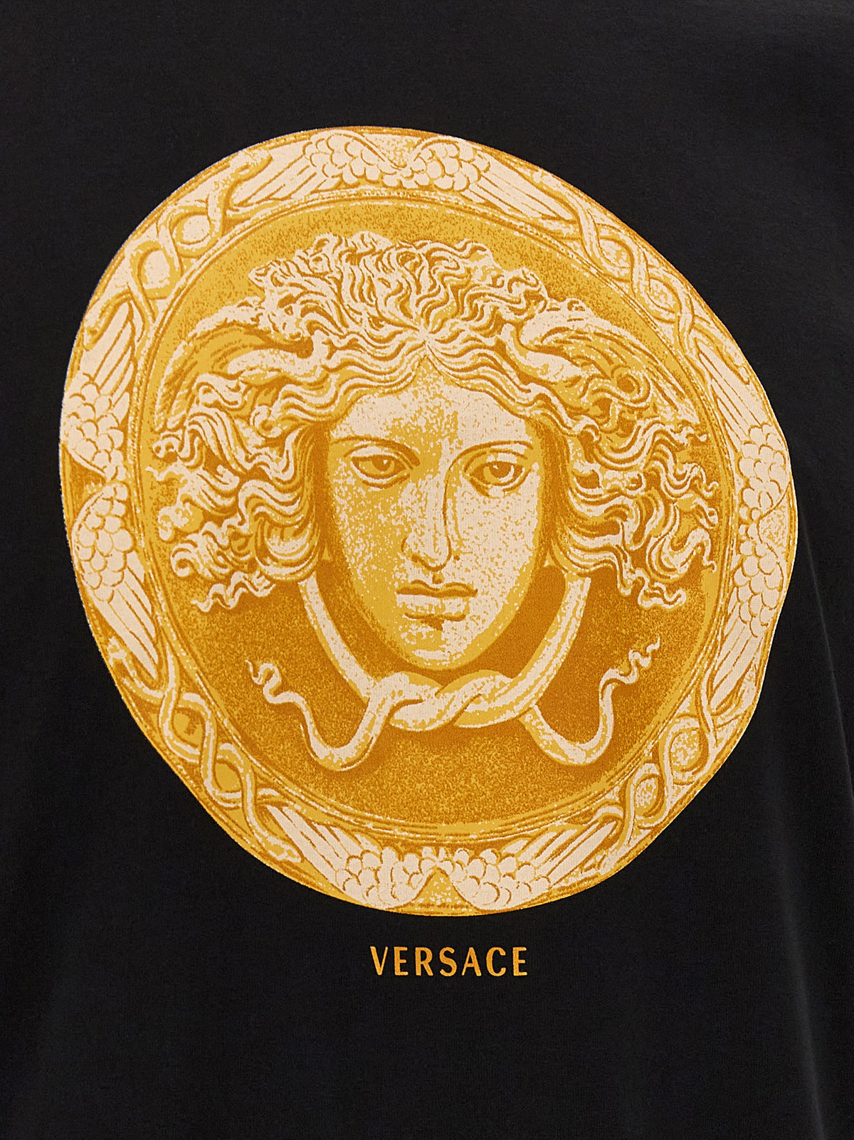 Versace Men 'Medusa Coin' Print T-Shirt