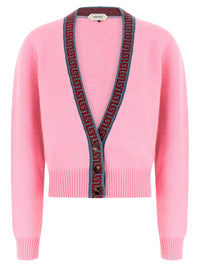 Versace Women Wool And Cashmere Cardigan