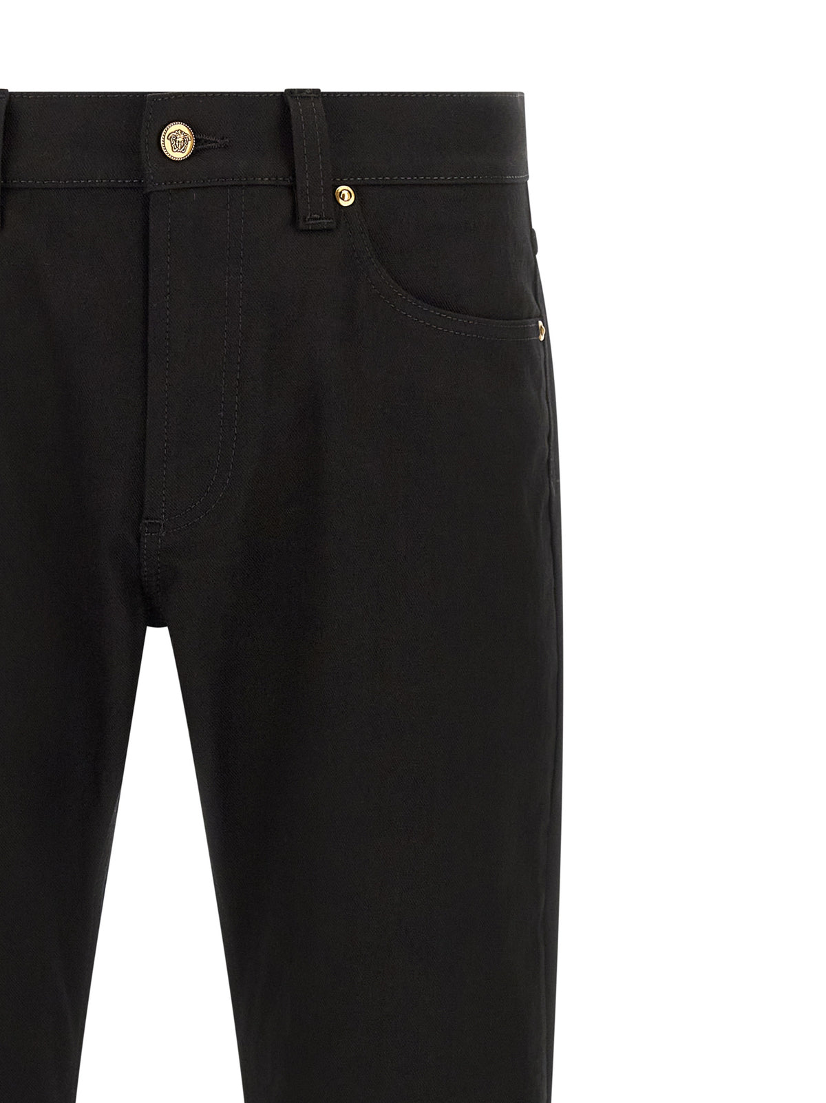 VERSACE Versace Men Medusa Embroidery Jeans
