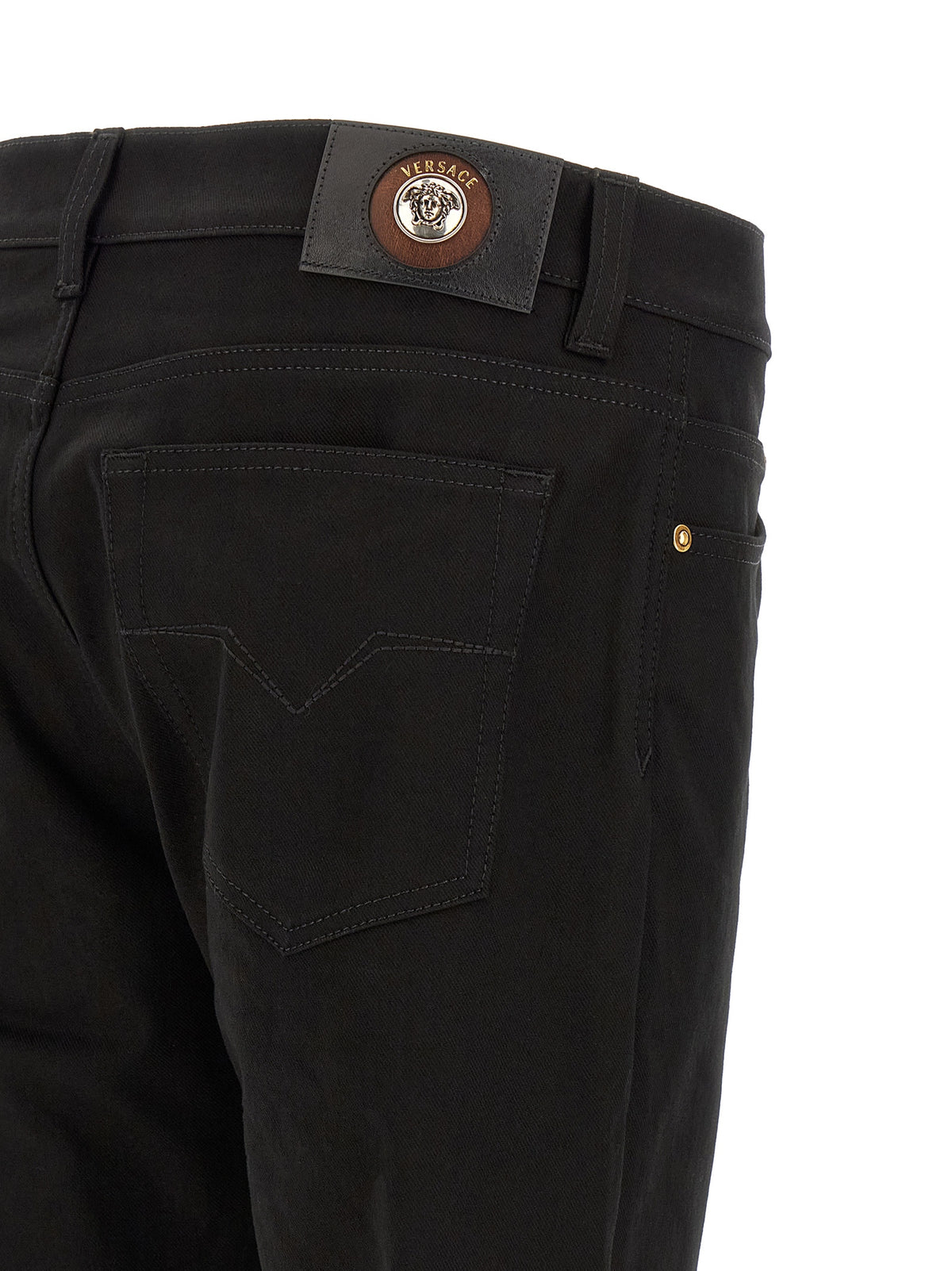 VERSACE Versace Men Medusa Embroidery Jeans