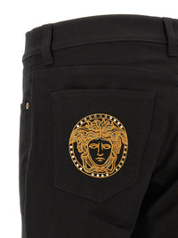 VERSACE Versace Men Medusa Embroidery Jeans