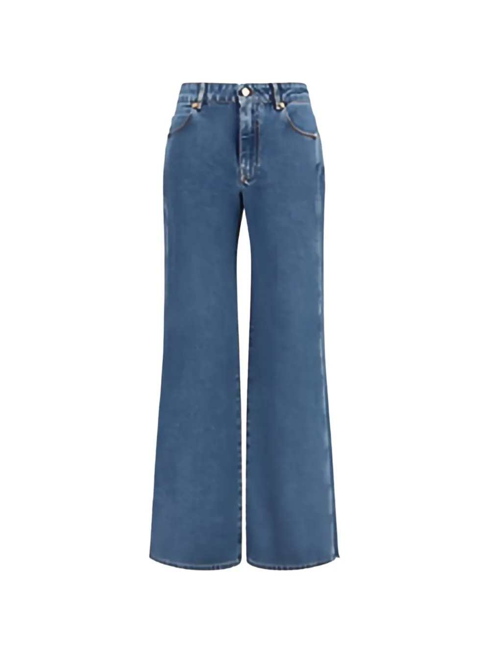 Balmain Women Wide-Leg Jeans