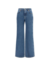 Balmain Women Wide-Leg Jeans