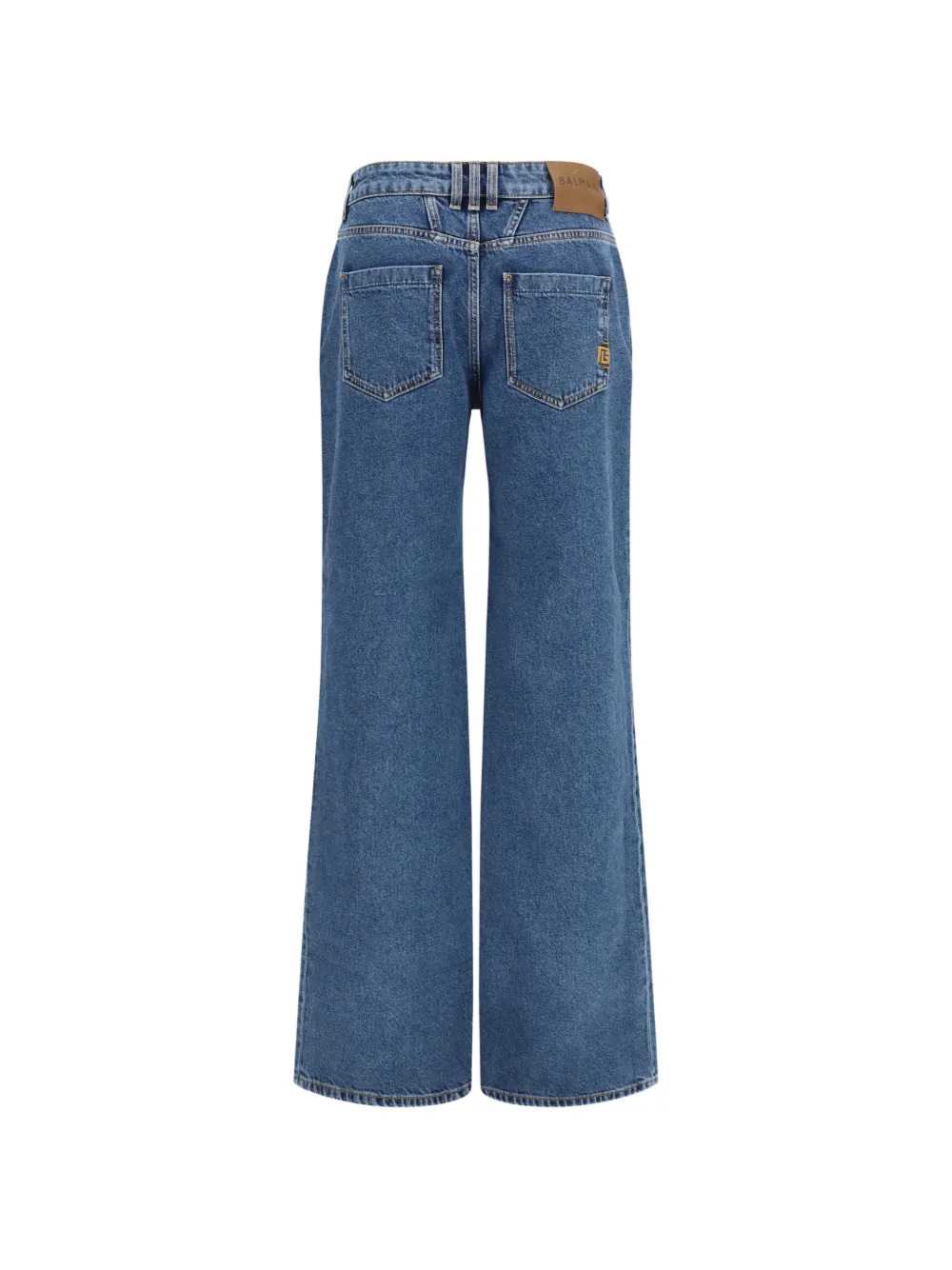 Balmain Women Wide-Leg Jeans