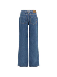 Balmain Women Wide-Leg Jeans