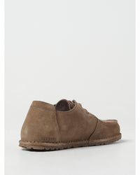 Birkenstock Suede LaceUp Loafers Men Grey