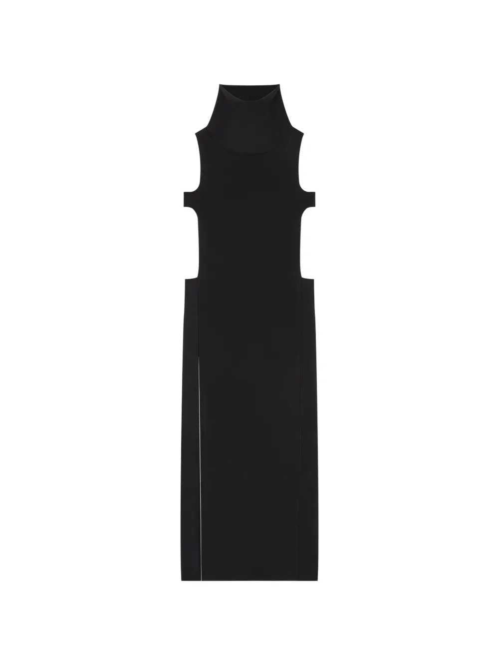 Courreges Women High-Neck Maxi Dress With Cut-Outs