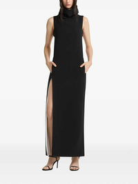 Courreges Women High-Neck Maxi Dress With Cut-Outs