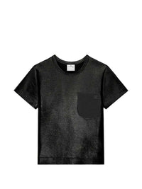 Courreges Women Vinyl-Detail T-Shirt With Pocket