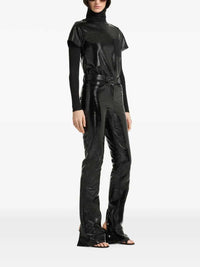 Courreges Women Straight-Leg Vinyl Trousers