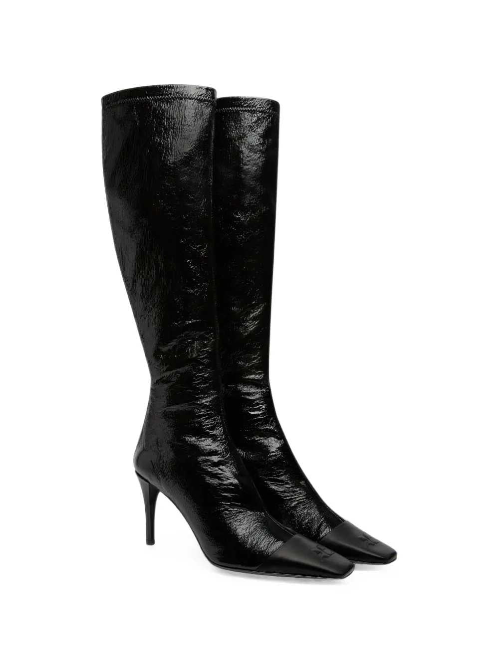 Courreges Women Ruched-Toe Boots