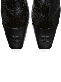 Courreges Women Ruched-Toe Boots