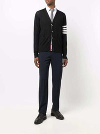 Thom Browne Men 4-Bar Detail Cardigan