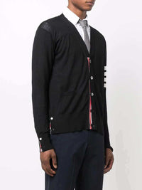 Thom Browne Men 4-Bar Detail Cardigan