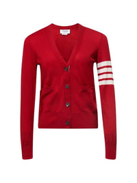 Thom Browne Women V-Neck Cardigan