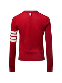Thom Browne Women V-Neck Cardigan