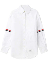Thom Browne Women Oversized Oxford Shirt