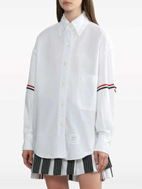 Thom Browne Women Oversized Oxford Shirt