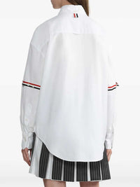 Thom Browne Women Oversized Oxford Shirt