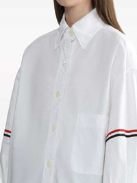 Thom Browne Women Oversized Oxford Shirt