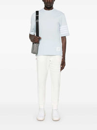 Thom Browne Men Striped-Detail T-Shirt