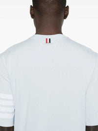 Thom Browne Men Striped-Detail T-Shirt