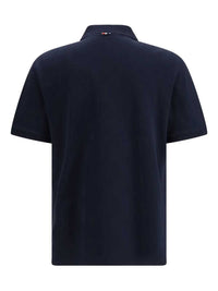 Thom Browne Men Striped-Detail Polo Shirt