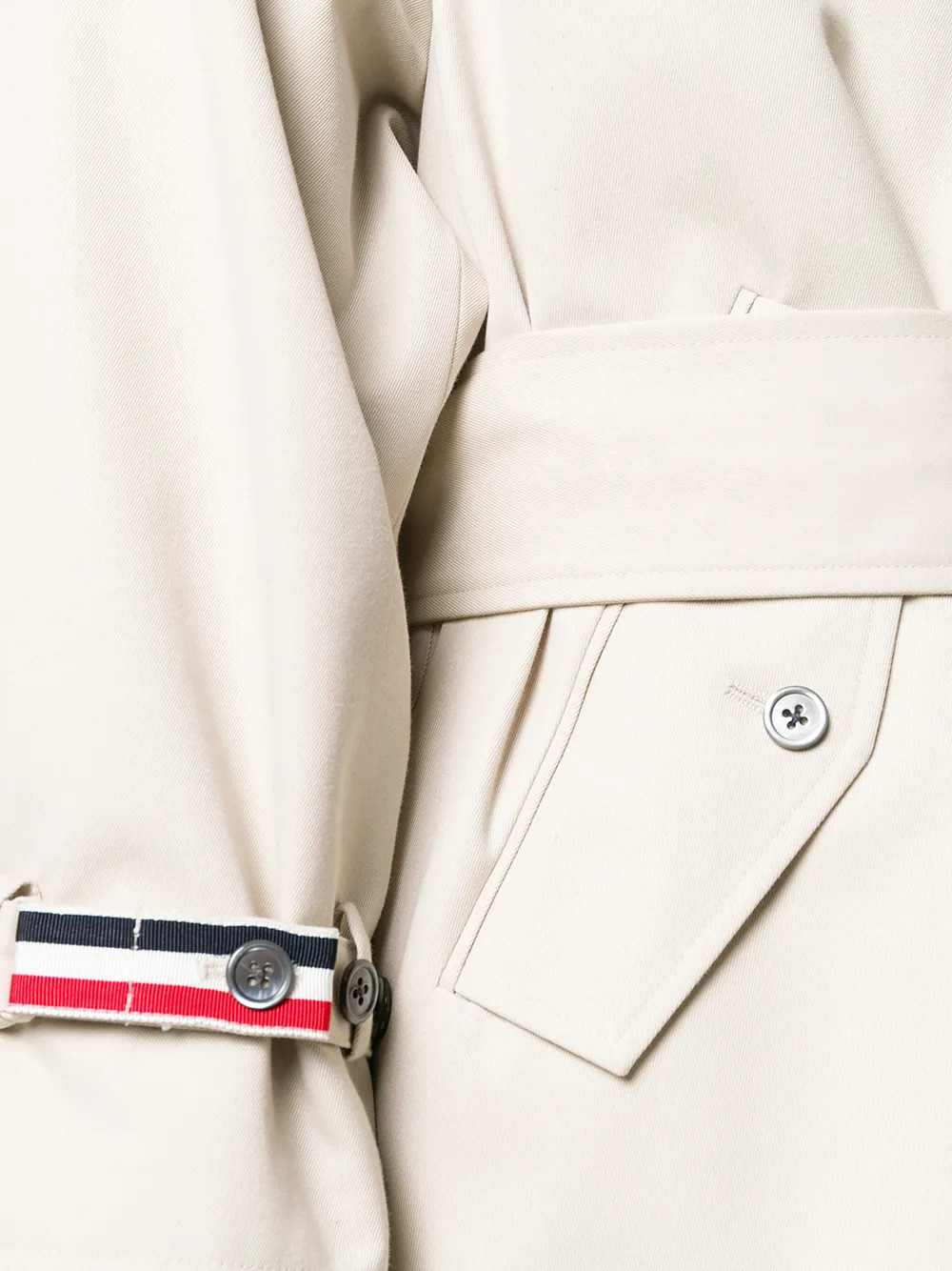 Thom Browne Women Waterproof Trench Coat